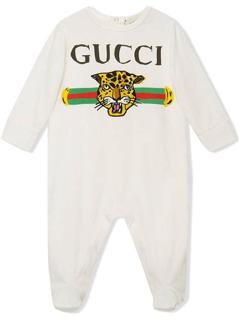 white gucci baby footie|Gucci Livermore Outlet.